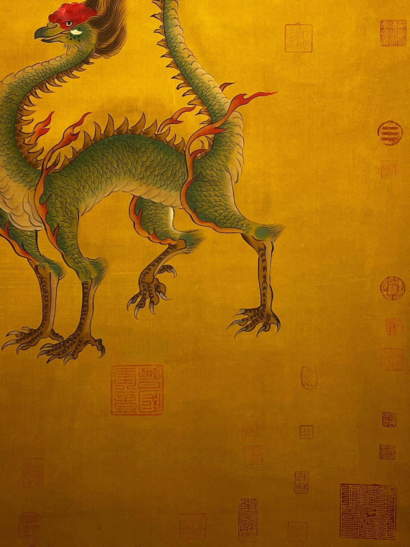 Chinese scroll painting N ü wa