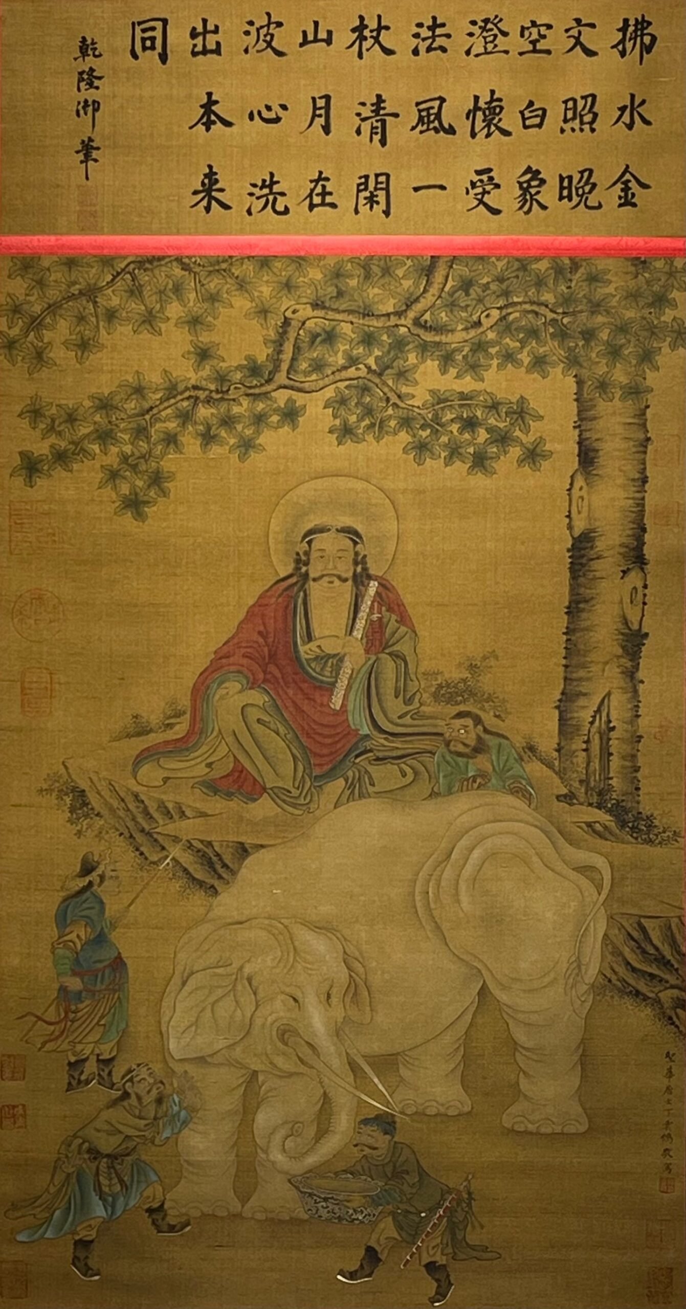 Chinese scroll painting Ding Yunpeng