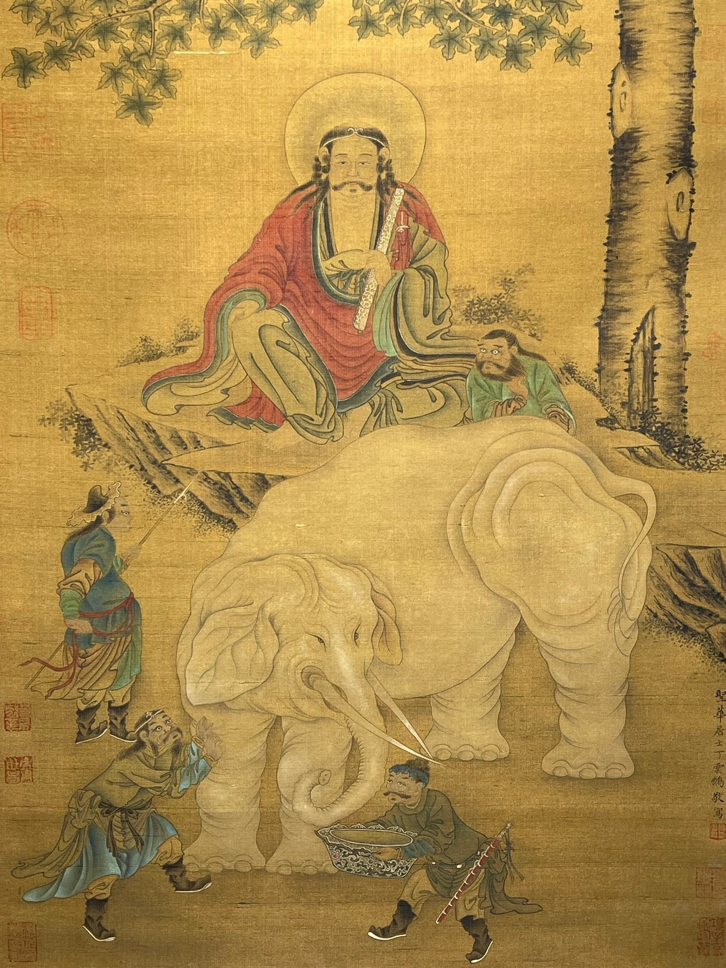 Chinese scroll painting Ding Yunpeng
