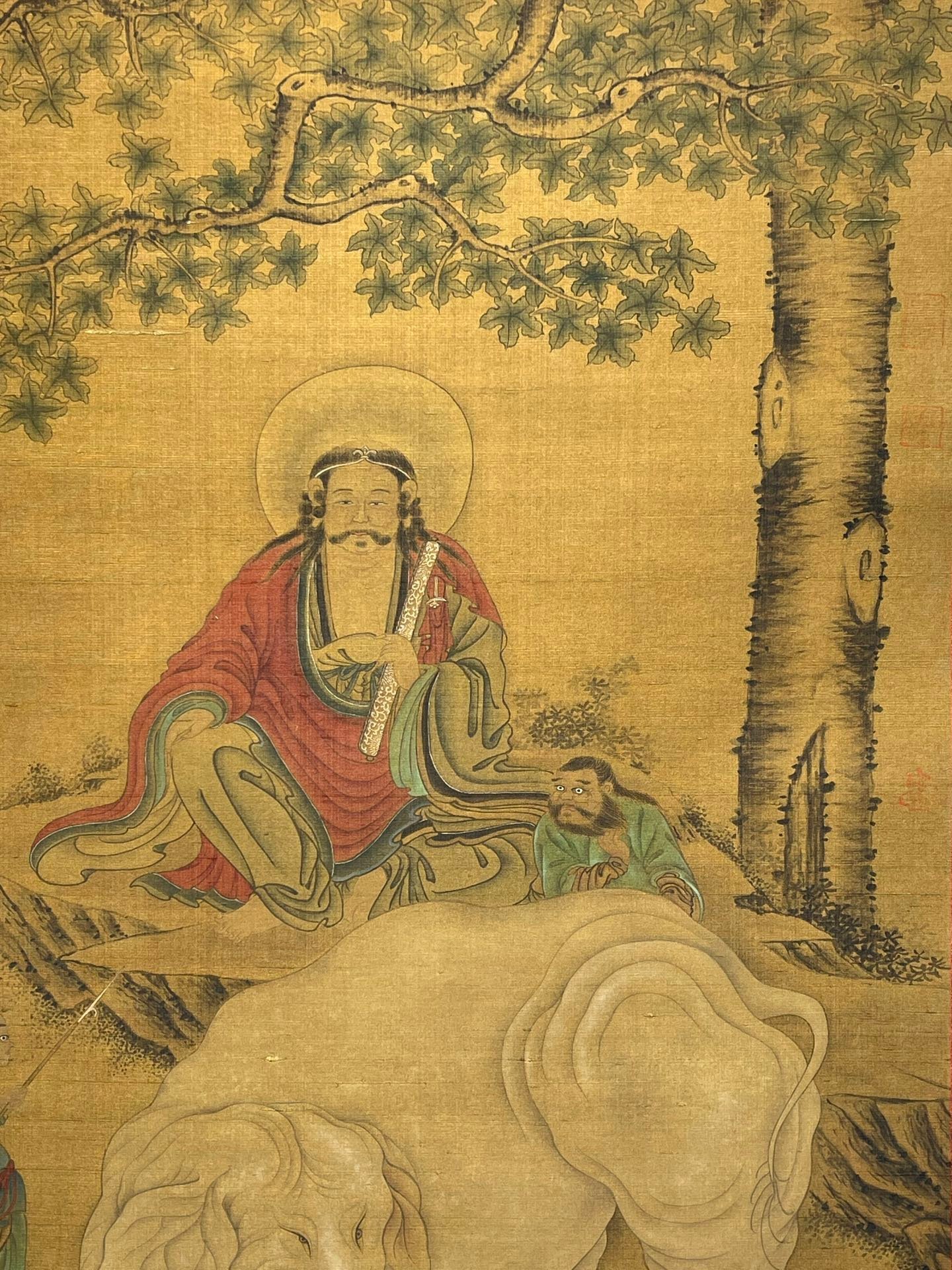 Chinese scroll painting Ding Yunpeng