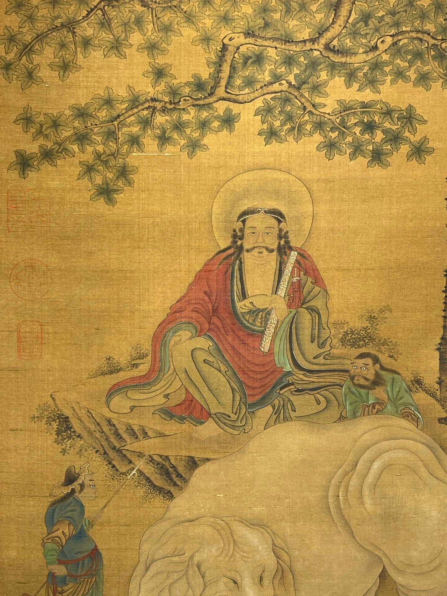 Chinese scroll painting Ding Yunpeng