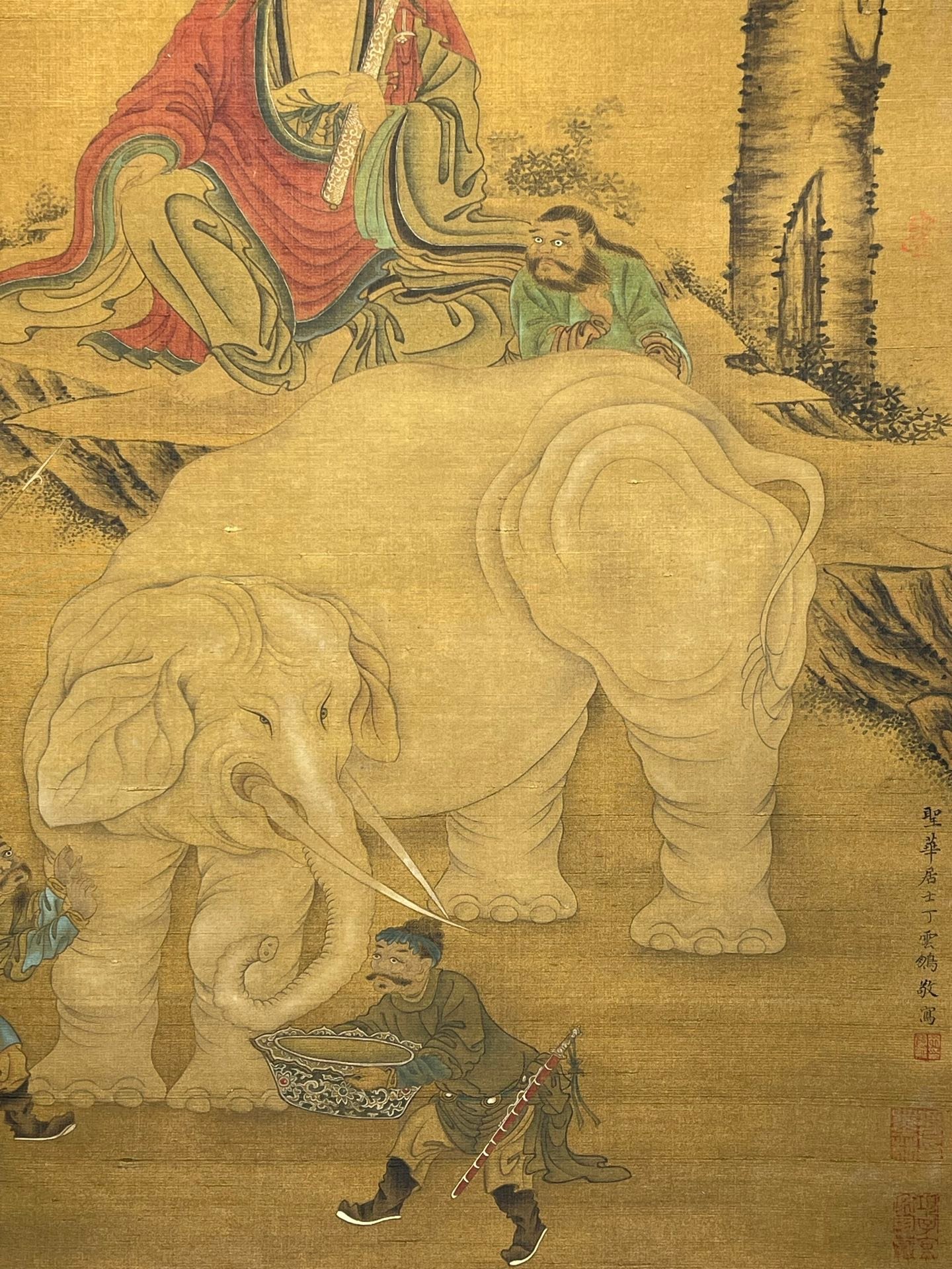 Chinese scroll painting Ding Yunpeng