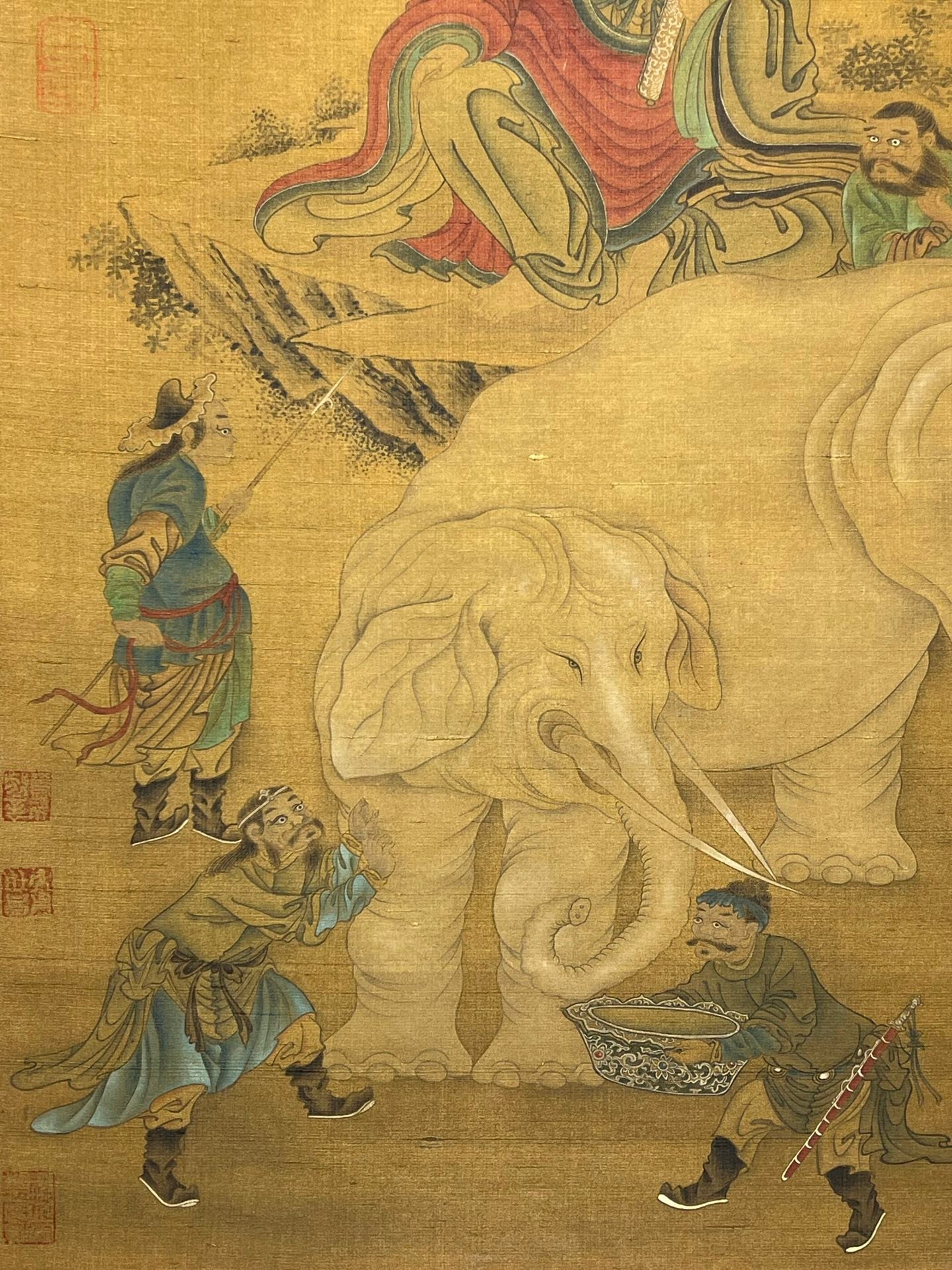 Chinese scroll painting Ding Yunpeng