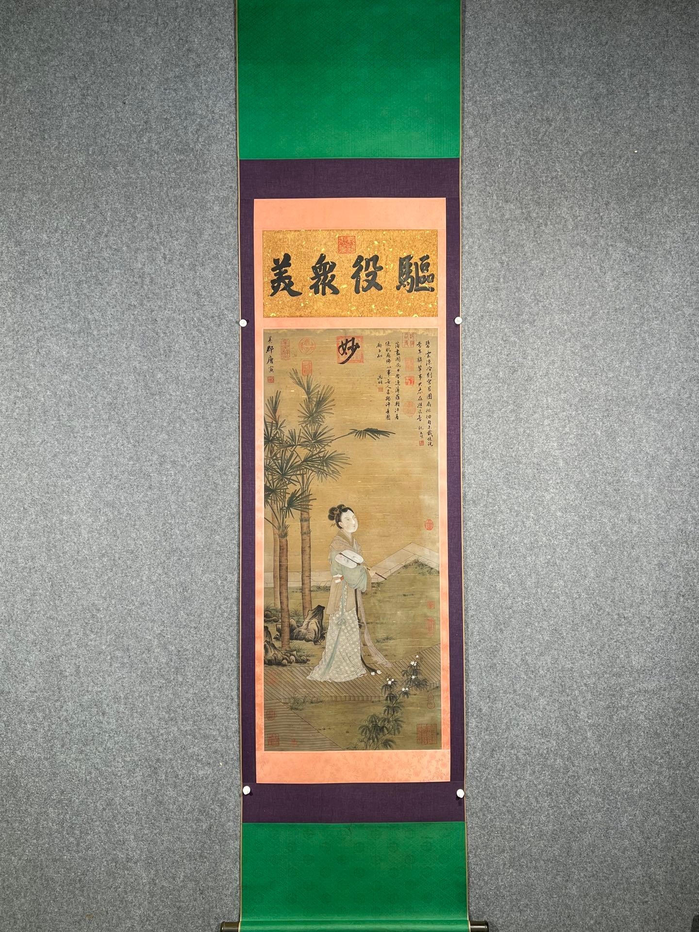 Chinese scroll painting Tang Yin