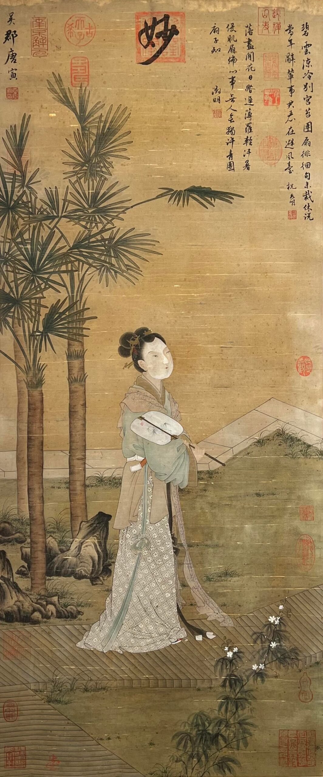 Chinese scroll painting Tang Yin