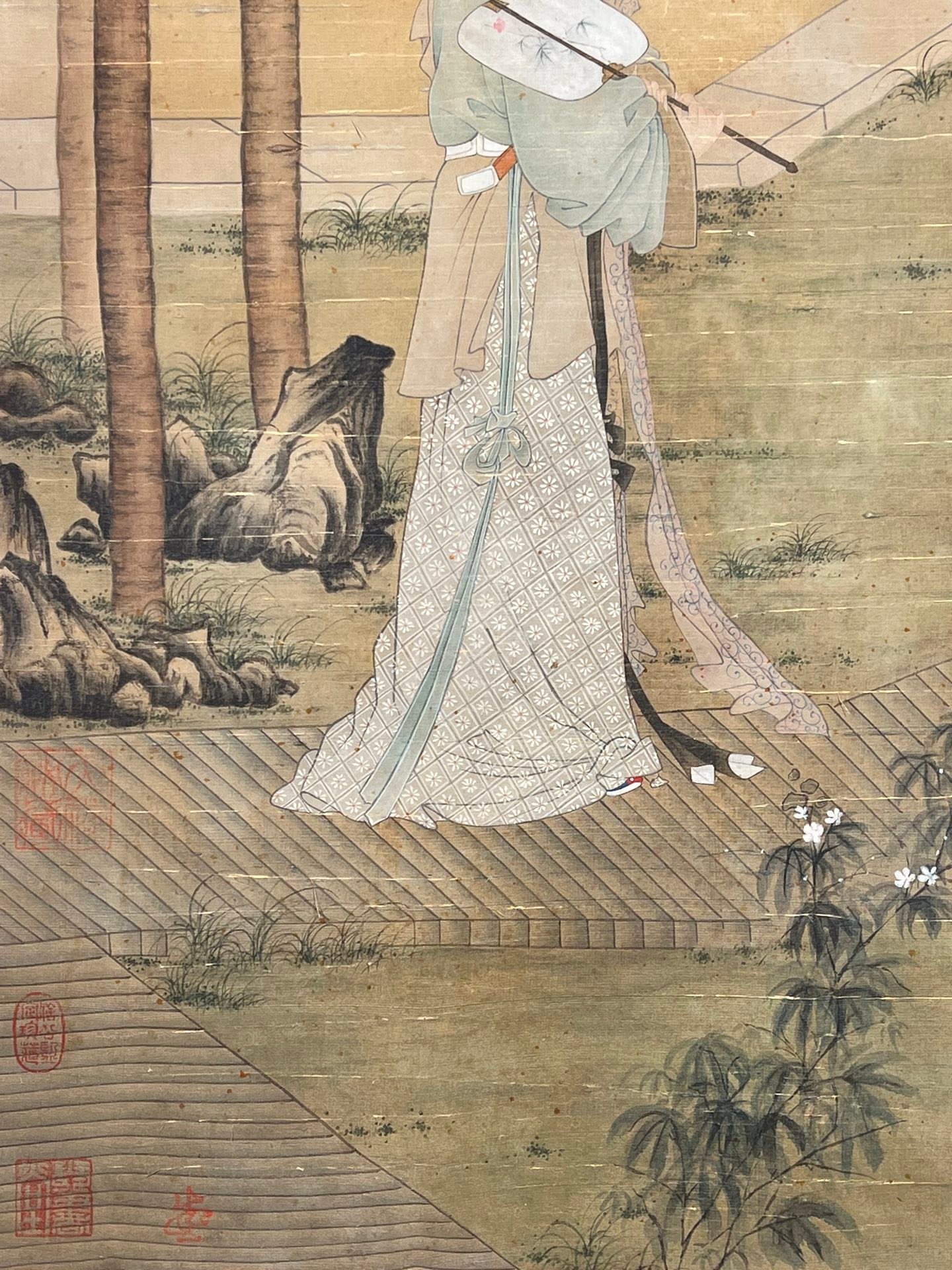 Chinese scroll painting Tang Yin