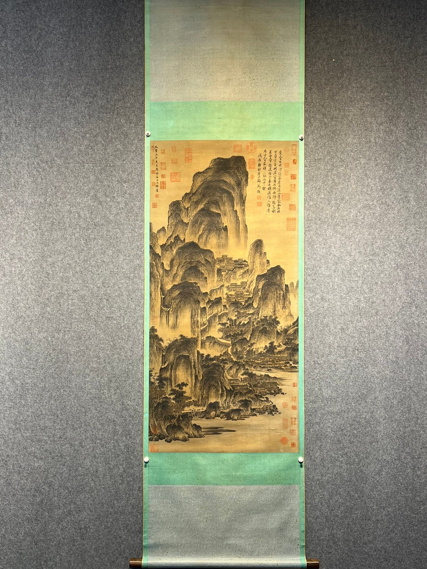 Chinese scroll painting Wang Wei