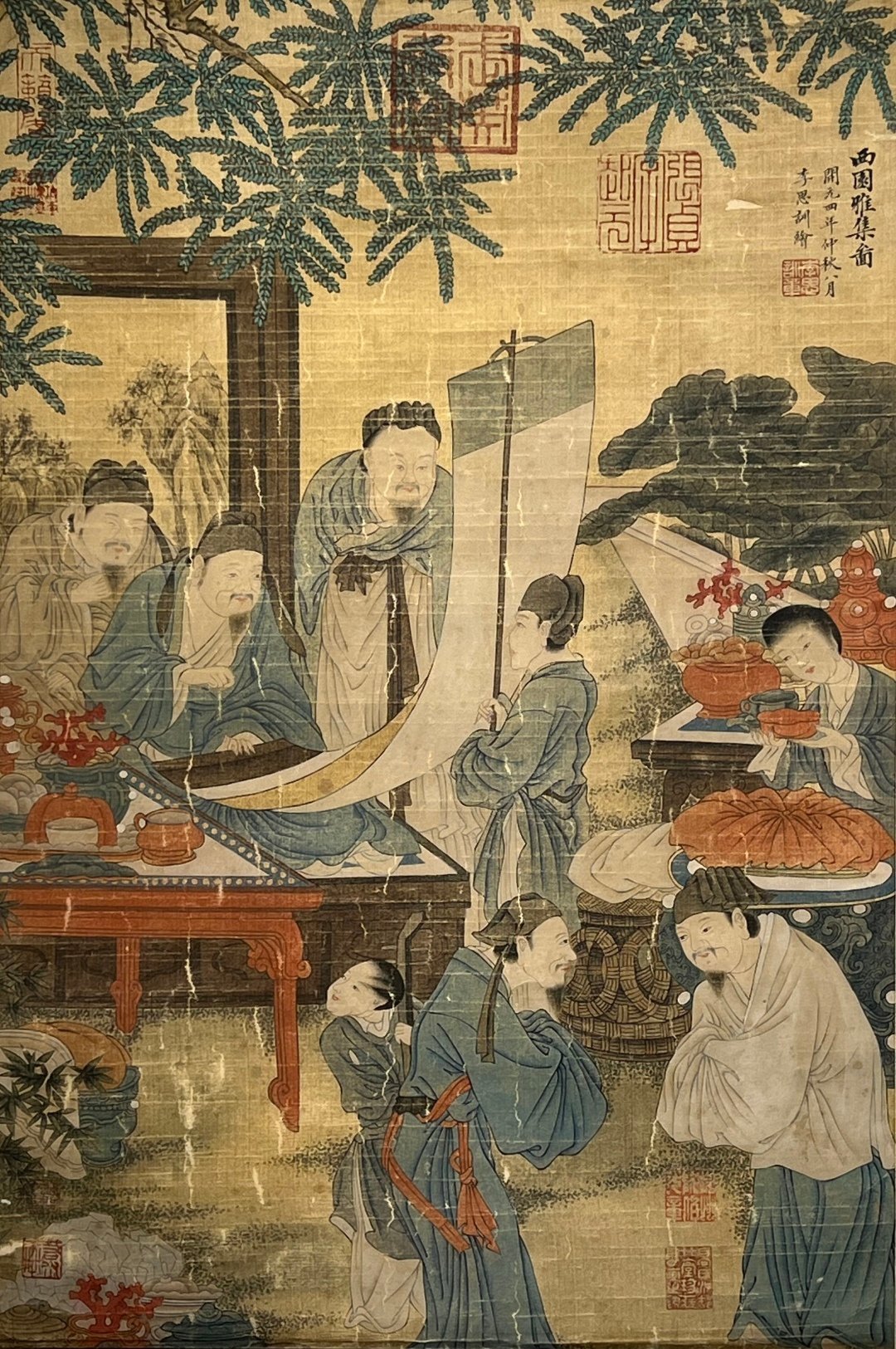 Chinese scroll painting Li Sixun