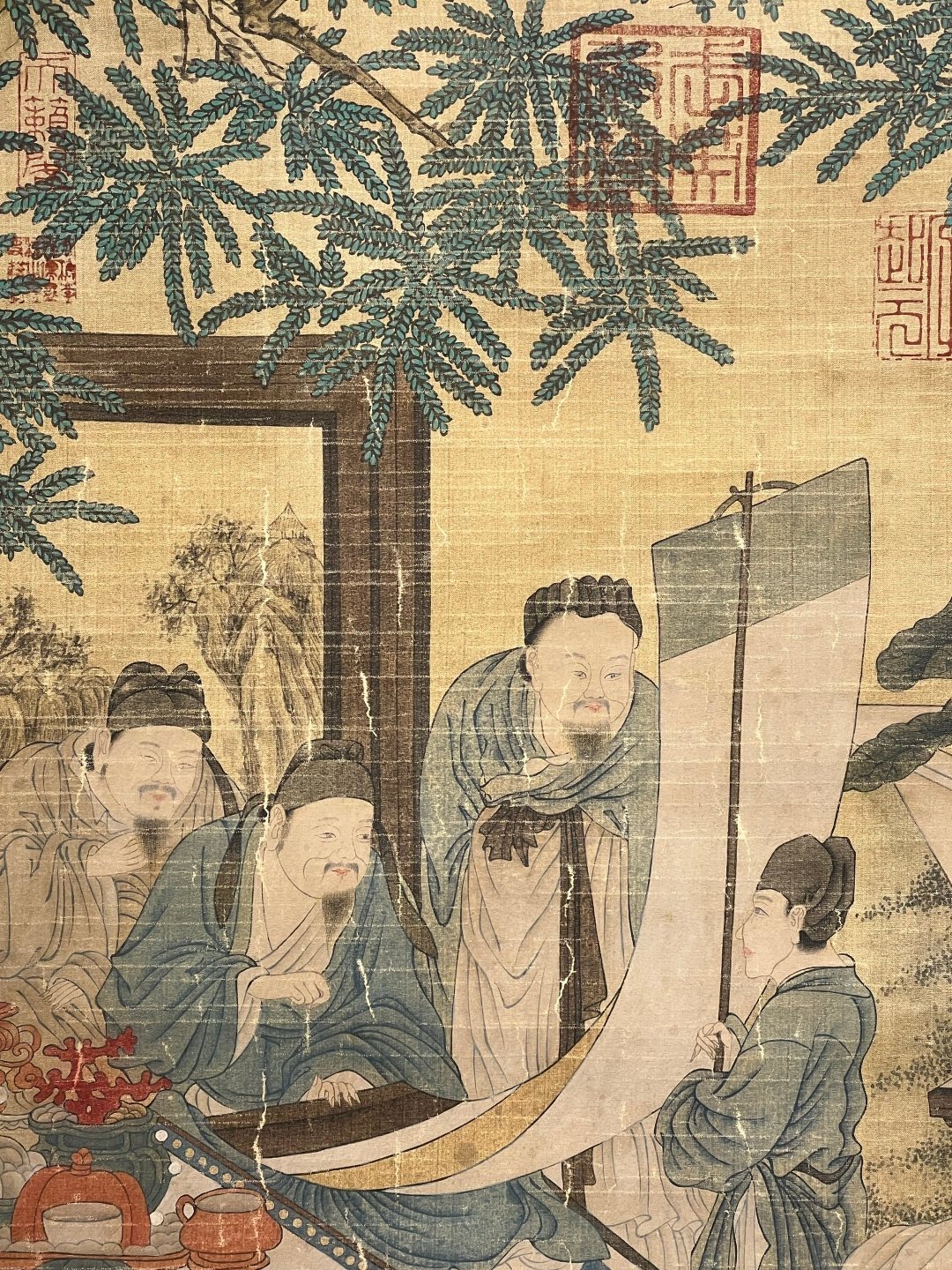 Chinese scroll painting Li Sixun