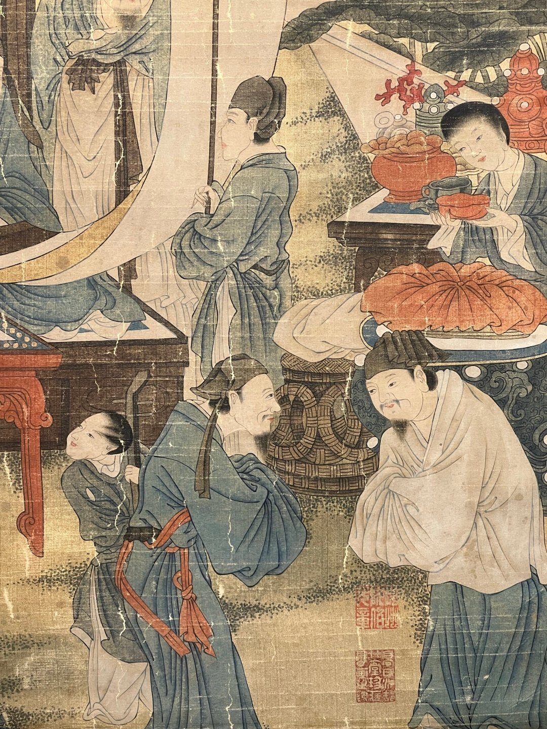 Chinese scroll painting Li Sixun
