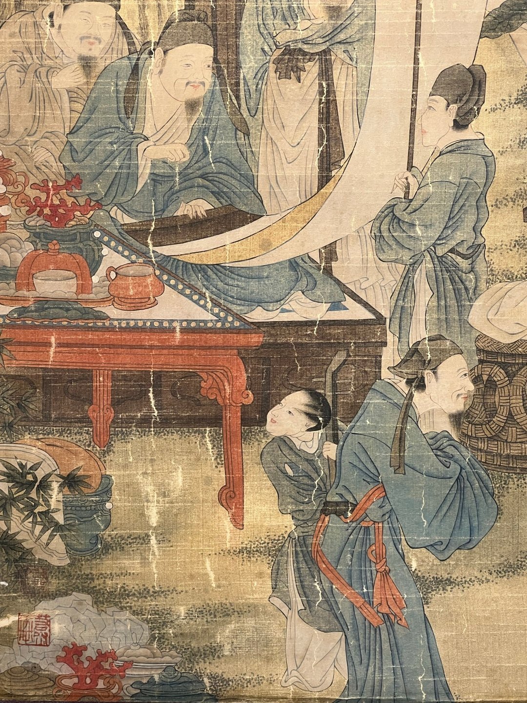 Chinese scroll painting Li Sixun