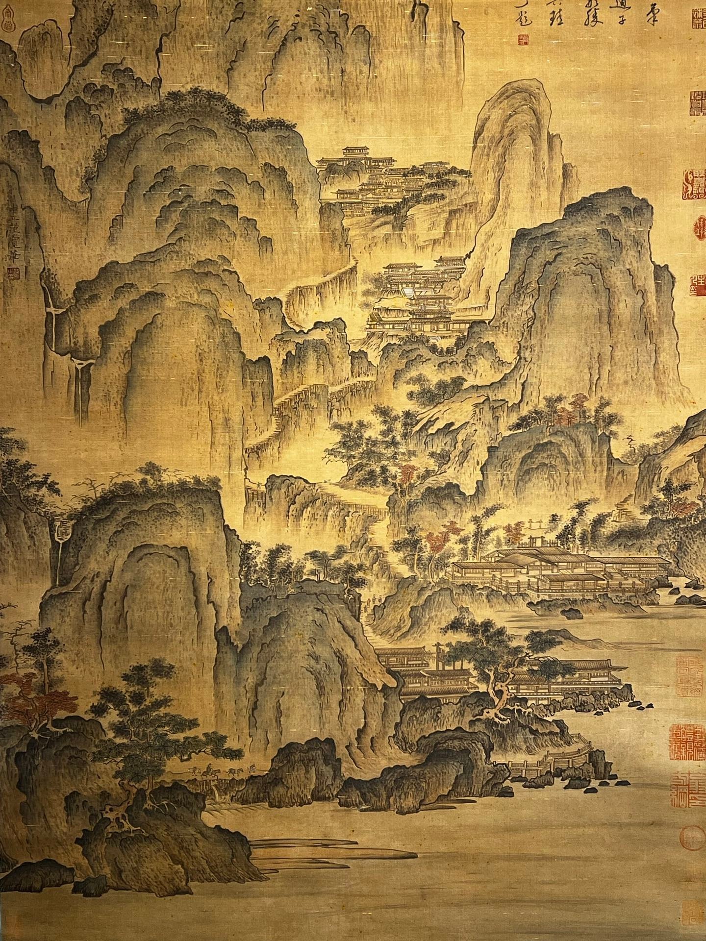 Chinese scroll painting Fan Kuan