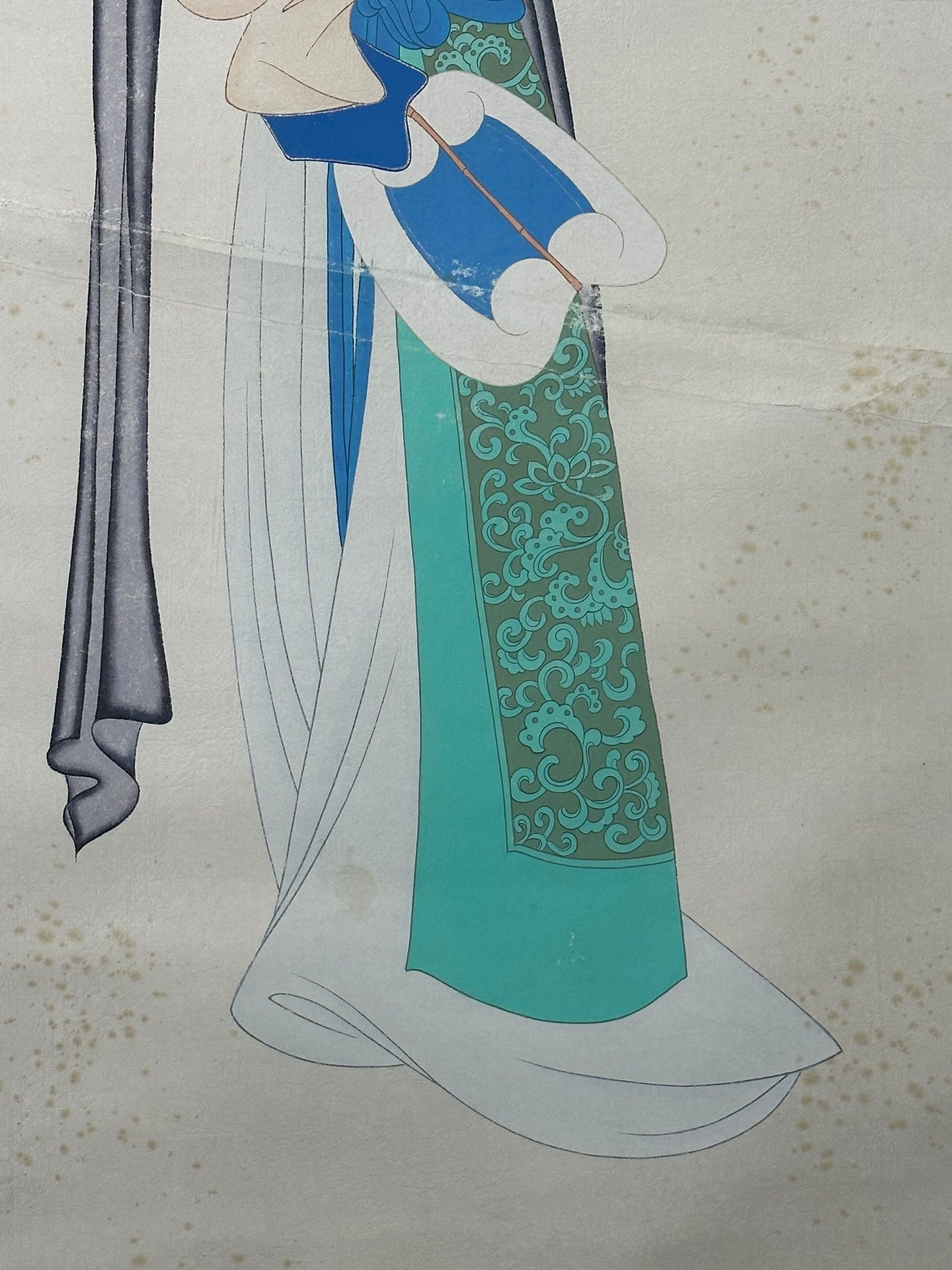 Chinese scroll painting Zhang Daqia