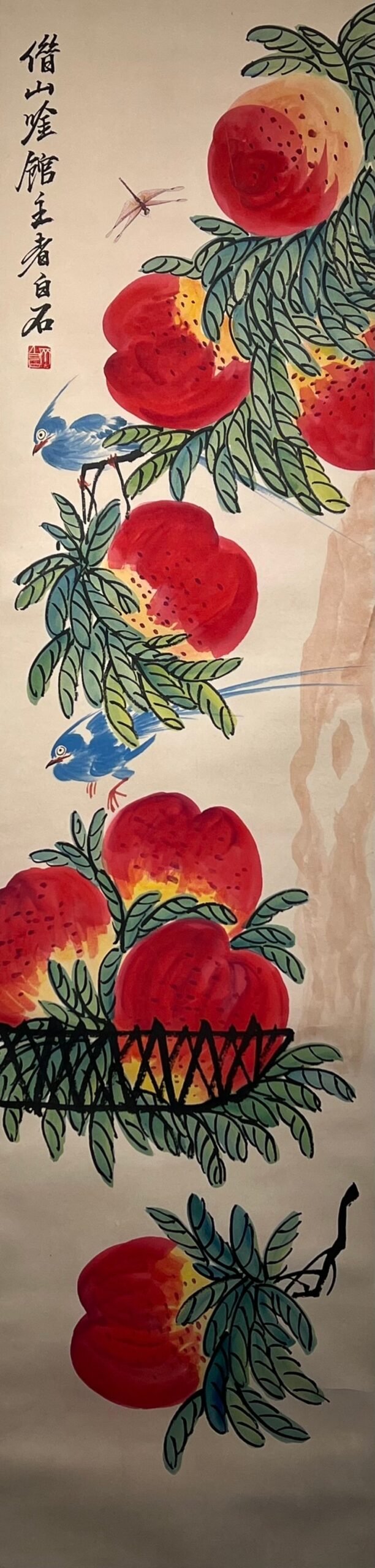 Chinese scroll painting Qi Baishi
