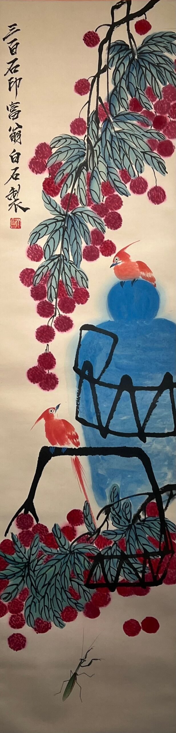 Chinese scroll painting Qi Baishi