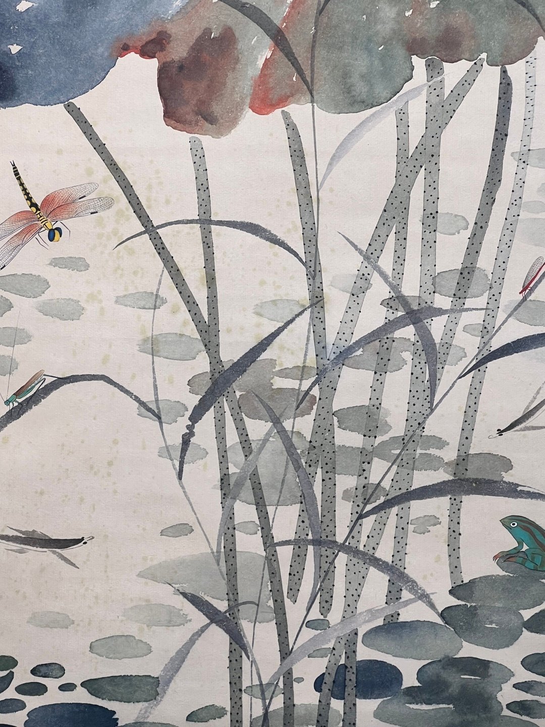 Chinese scroll painting Yu Feian