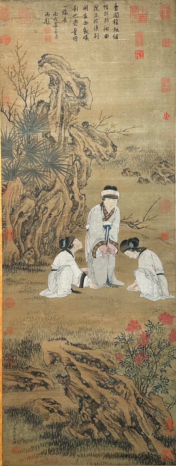Chinese scroll painting Jin Tingbiao