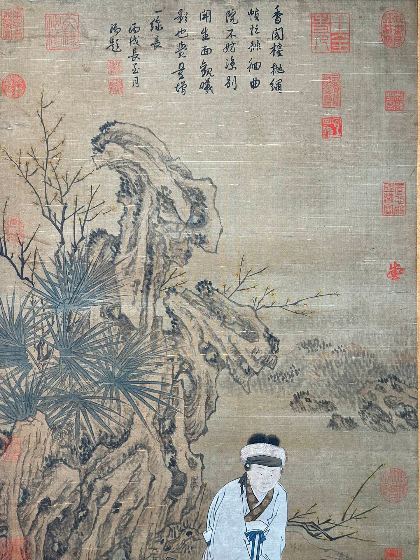 Chinese scroll painting Jin Tingbiao
