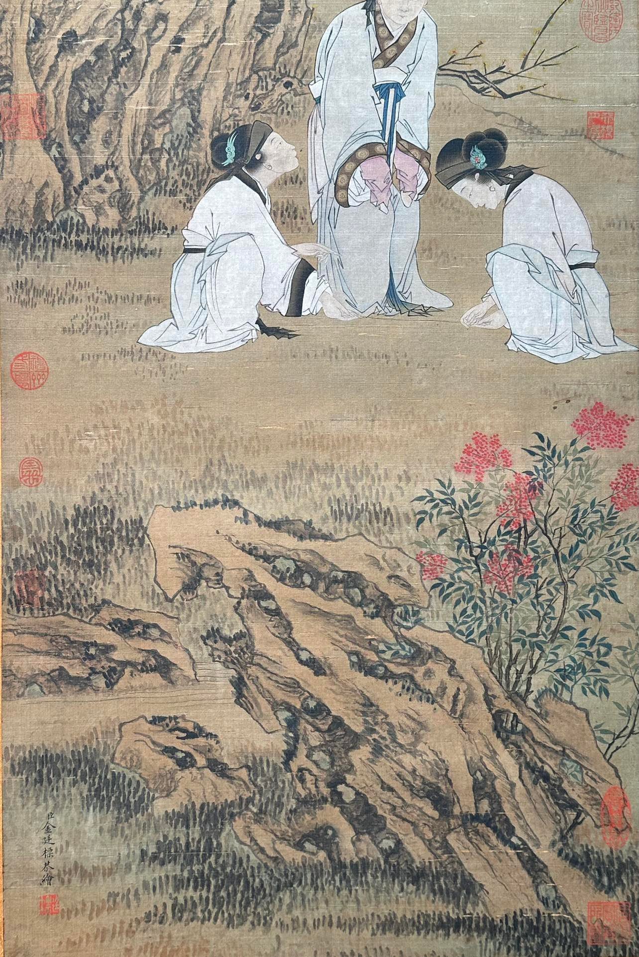 Chinese scroll painting Jin Tingbiao