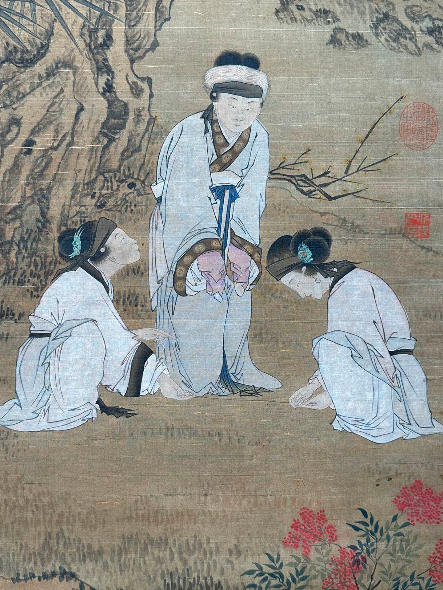 Chinese scroll painting Jin Tingbiao