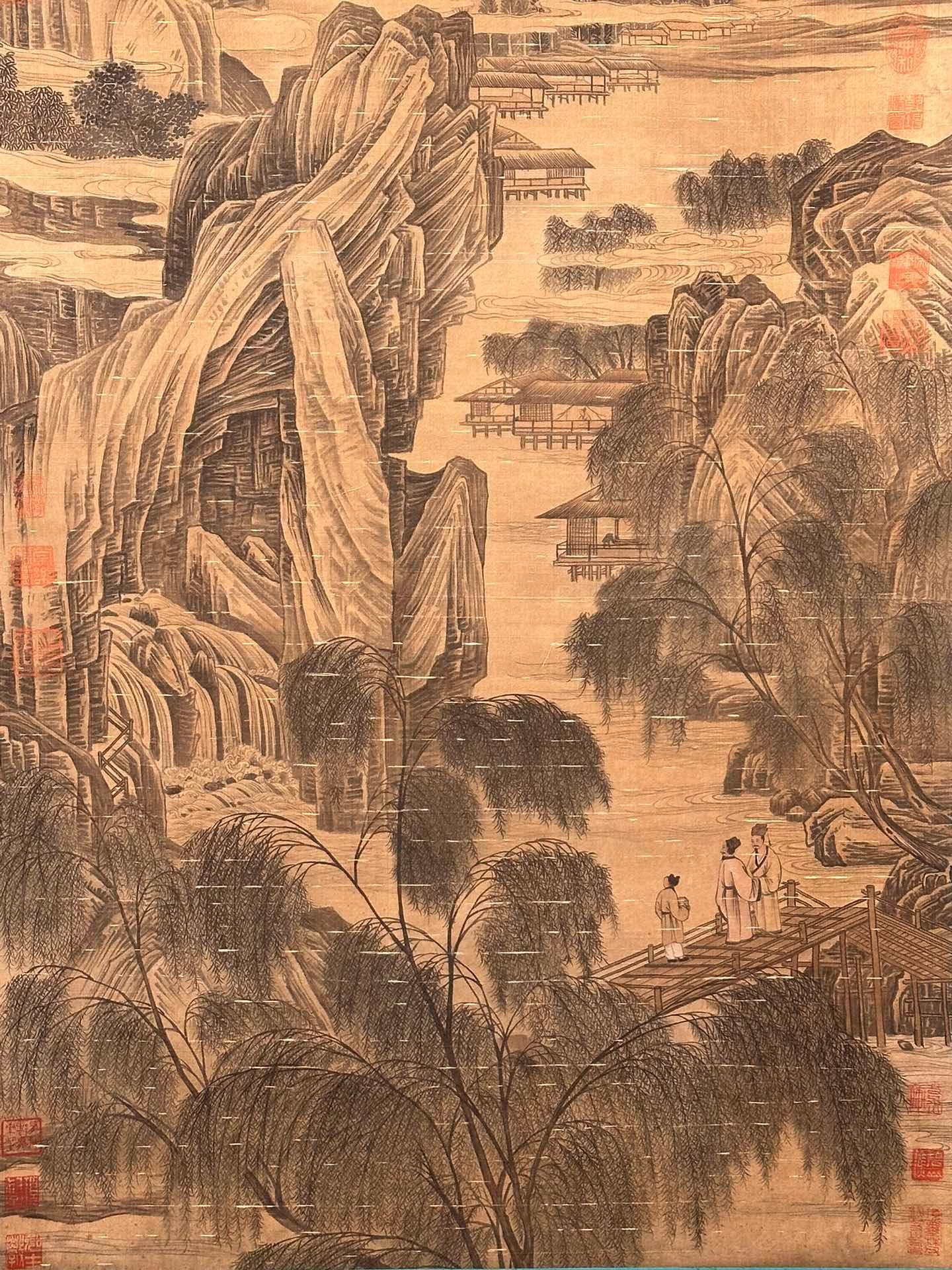Chinese scroll painting Tang Yin