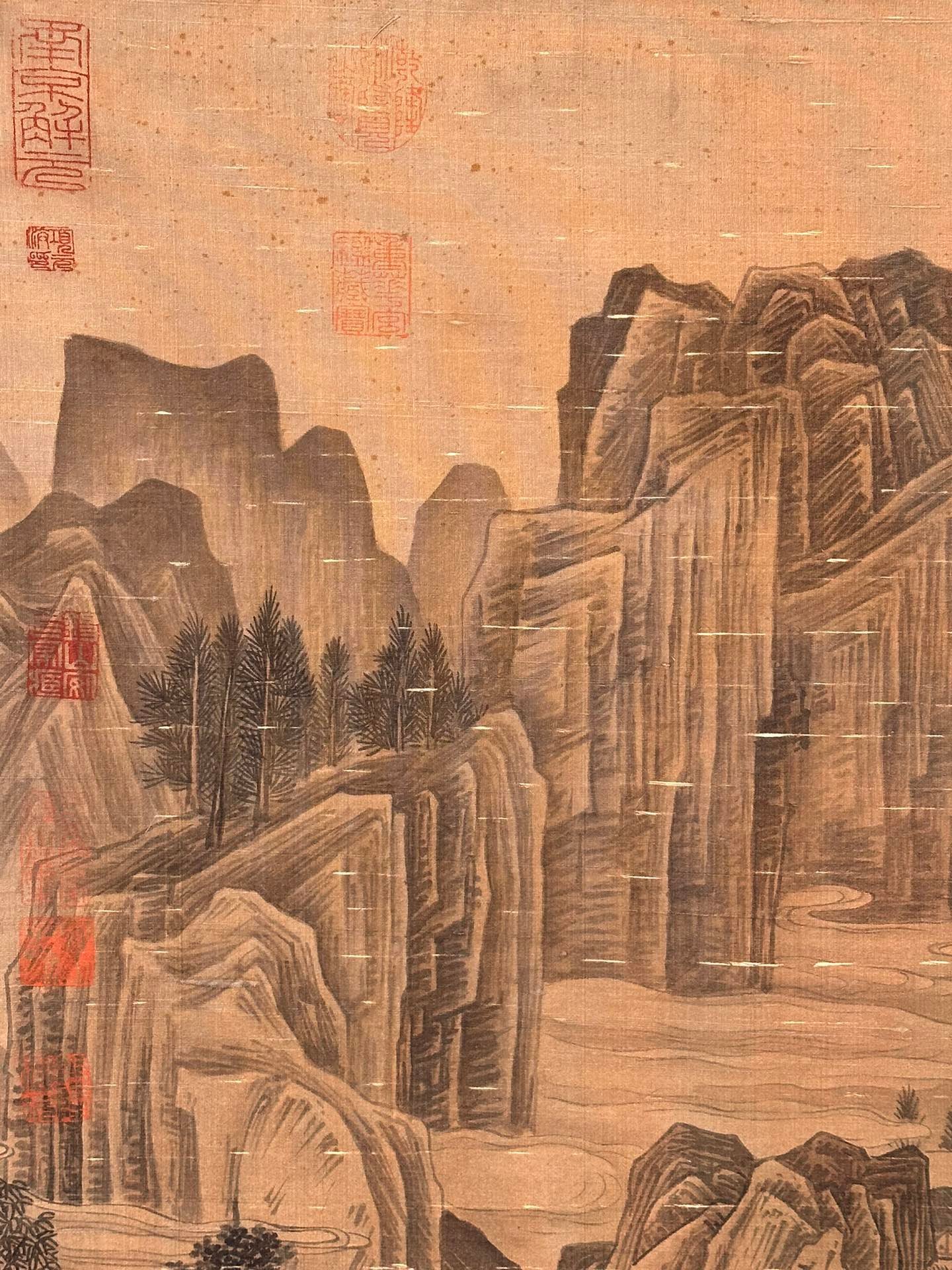 Chinese scroll painting Tang Yin