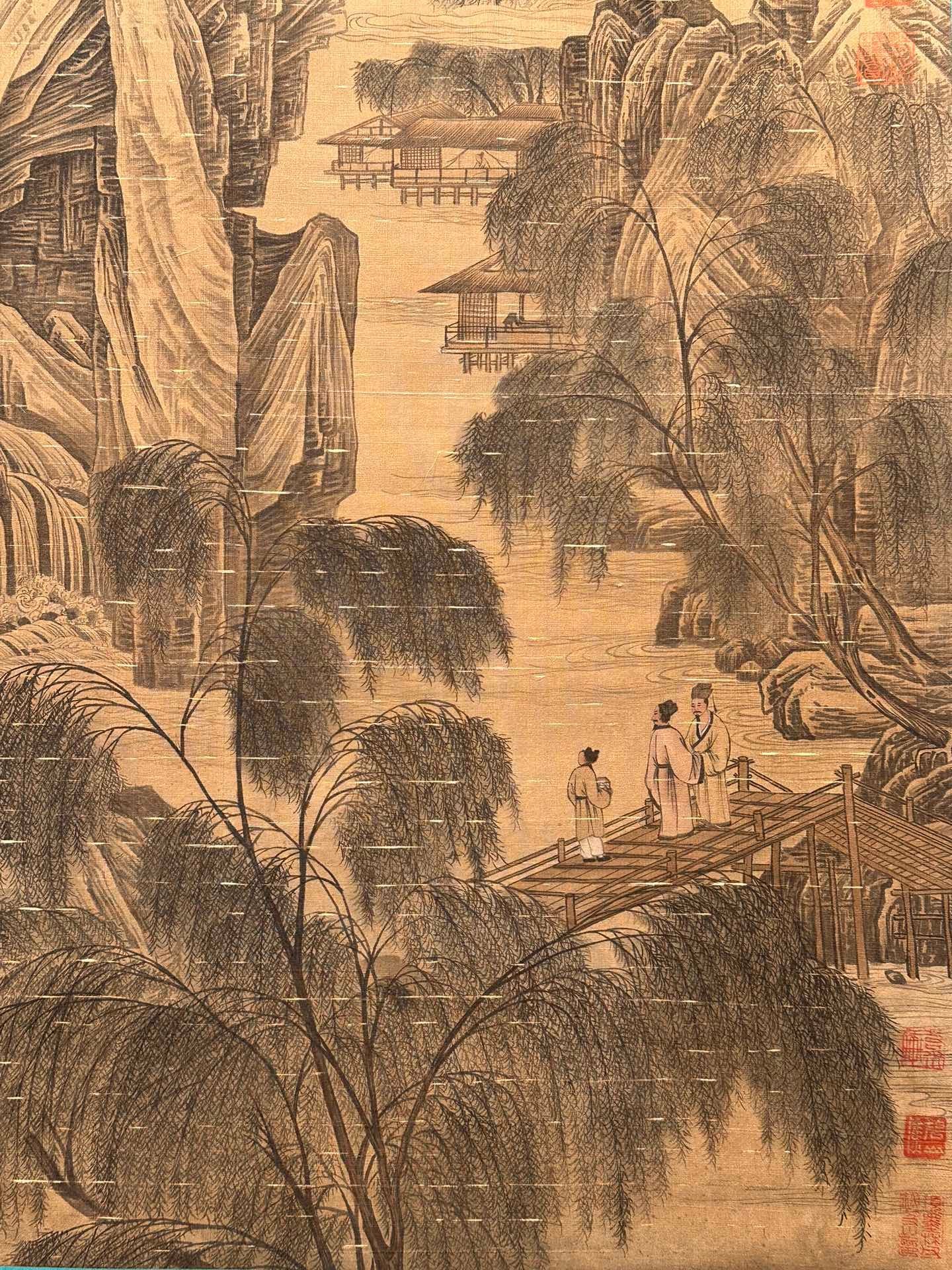 Chinese scroll painting Tang Yin
