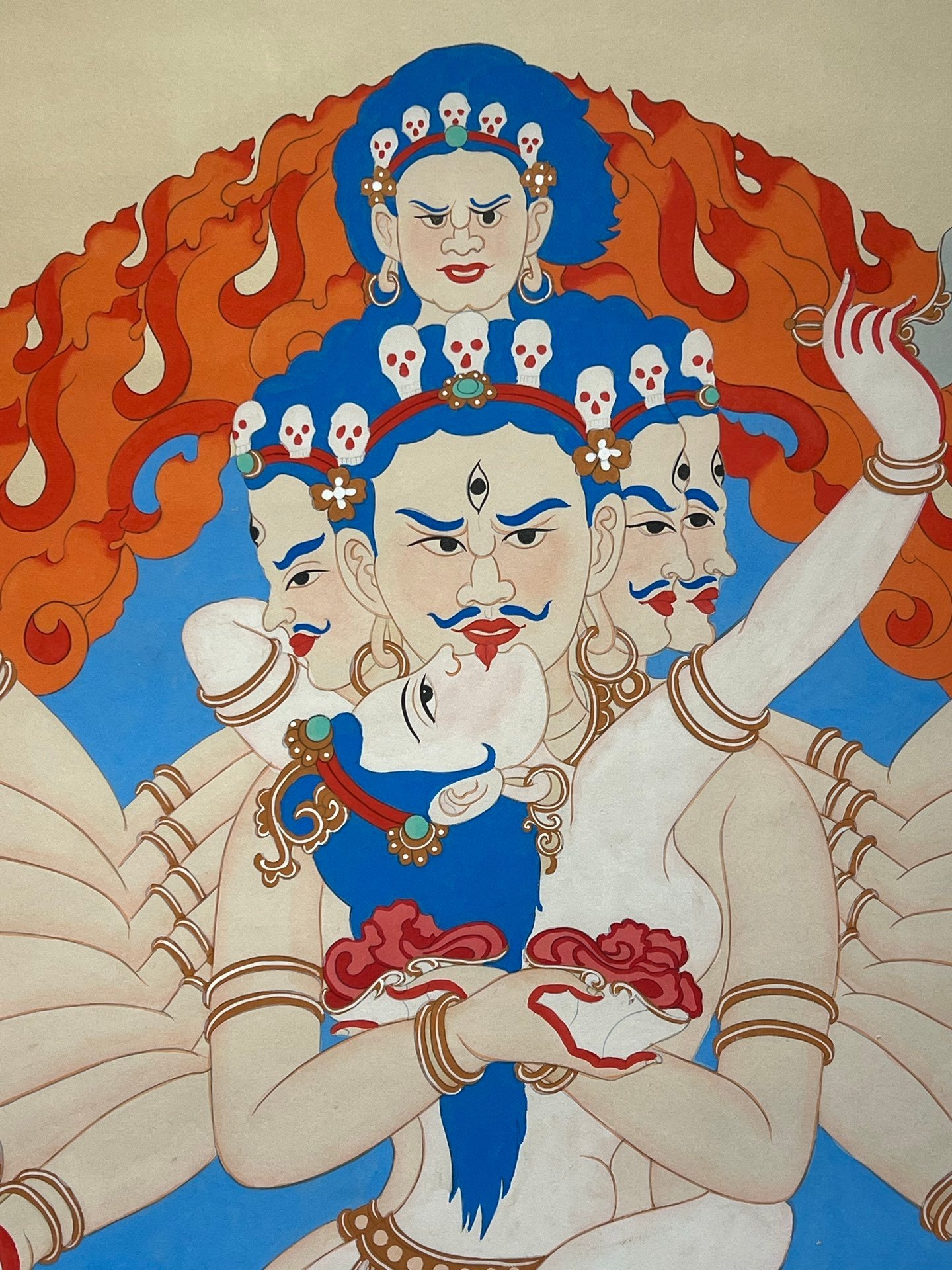 Chinese scroll painting Zhang Daqian