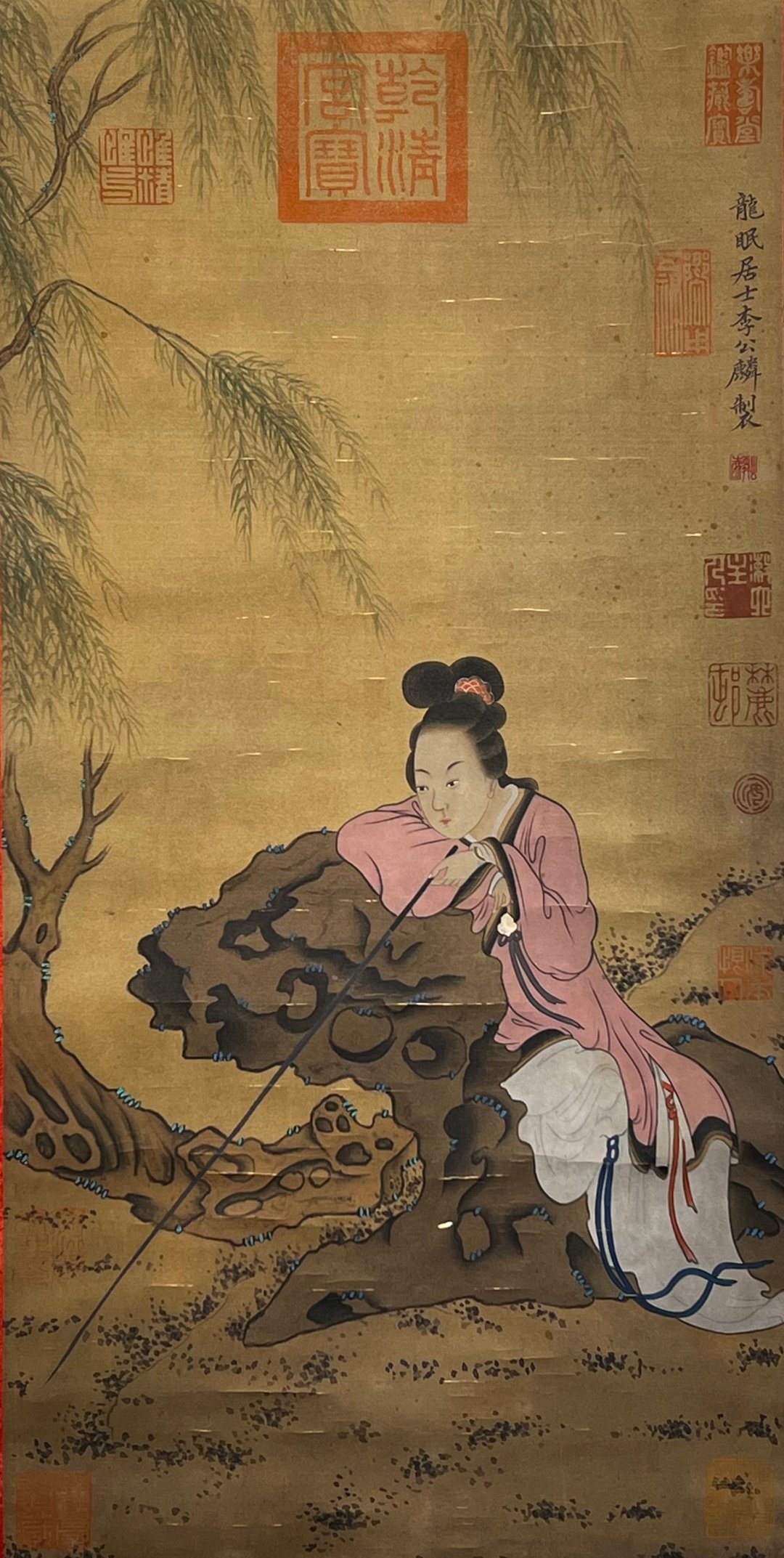 Chinese scroll painting Li Gonglin
