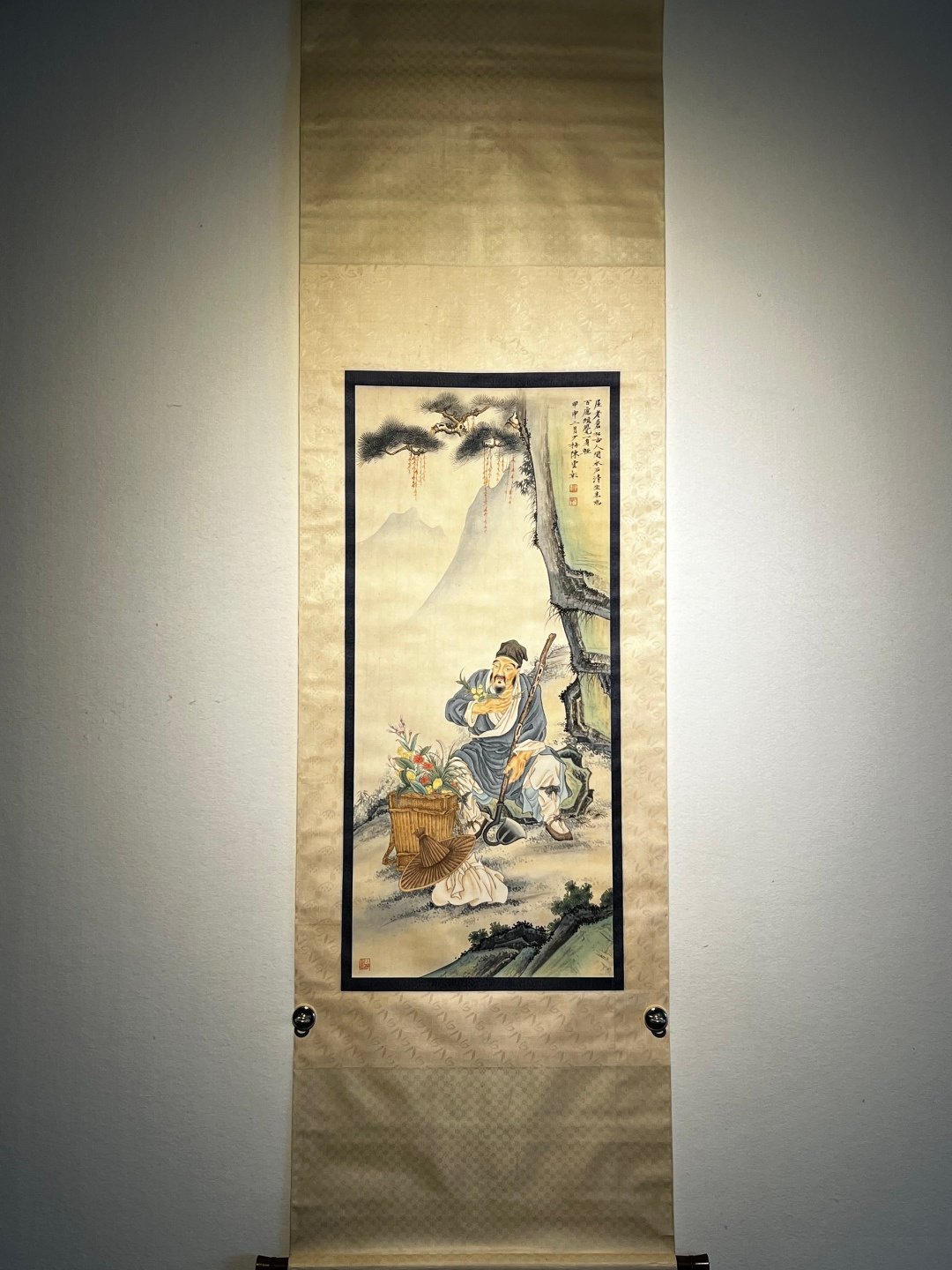 Chinese scroll painting Chen Shaomei