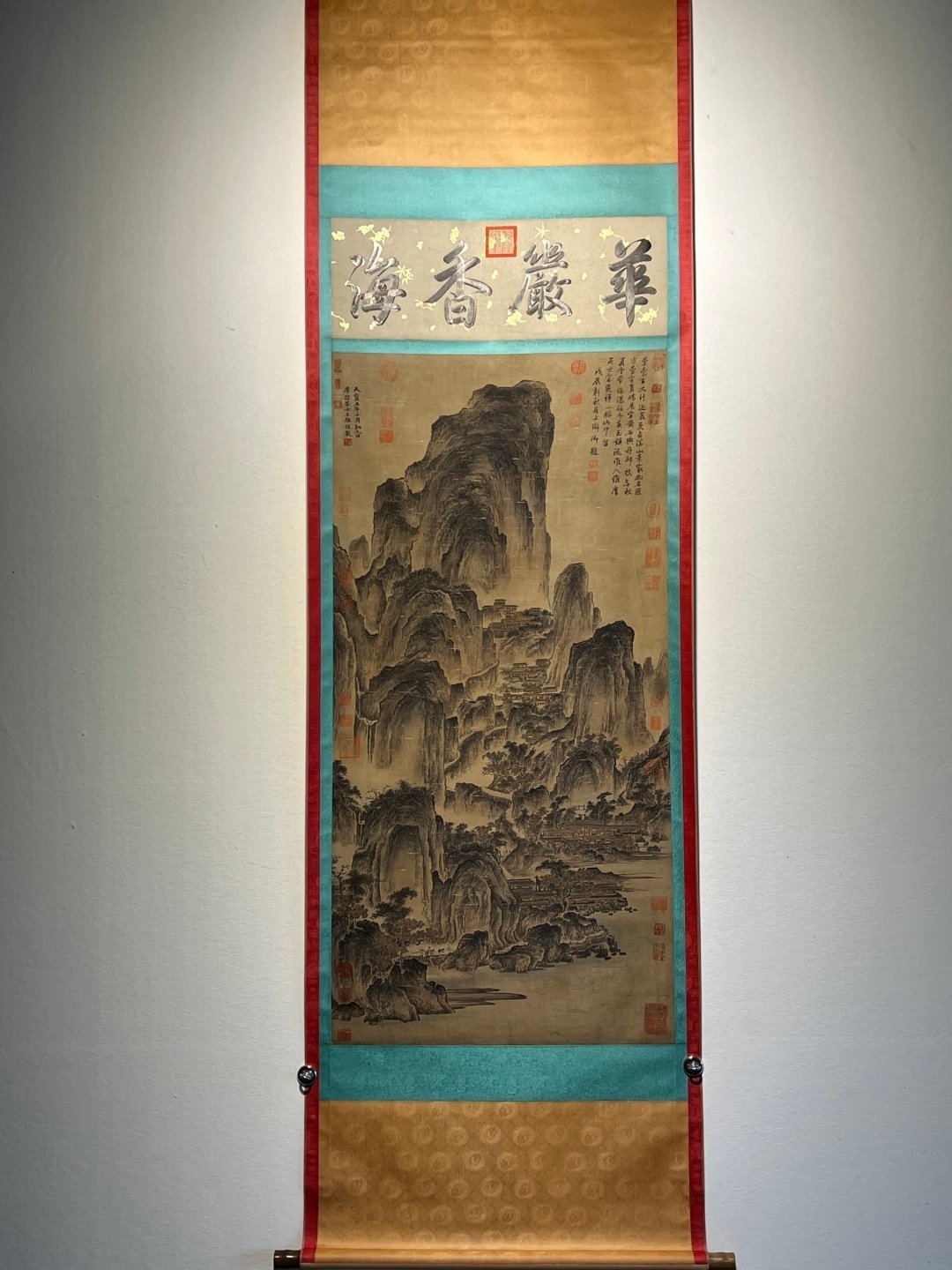 Chinese scroll painting Wang Wei