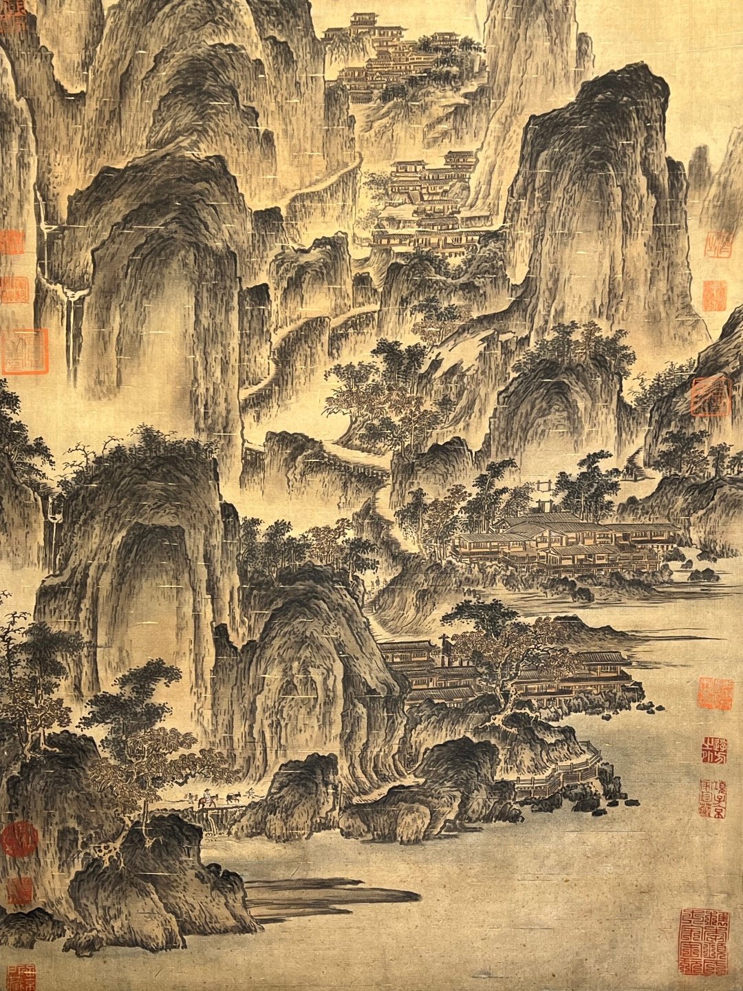 Chinese scroll painting Wang Wei