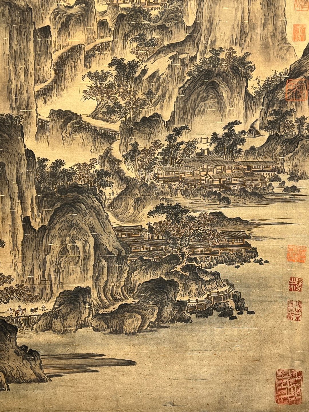 Chinese scroll painting Wang Wei