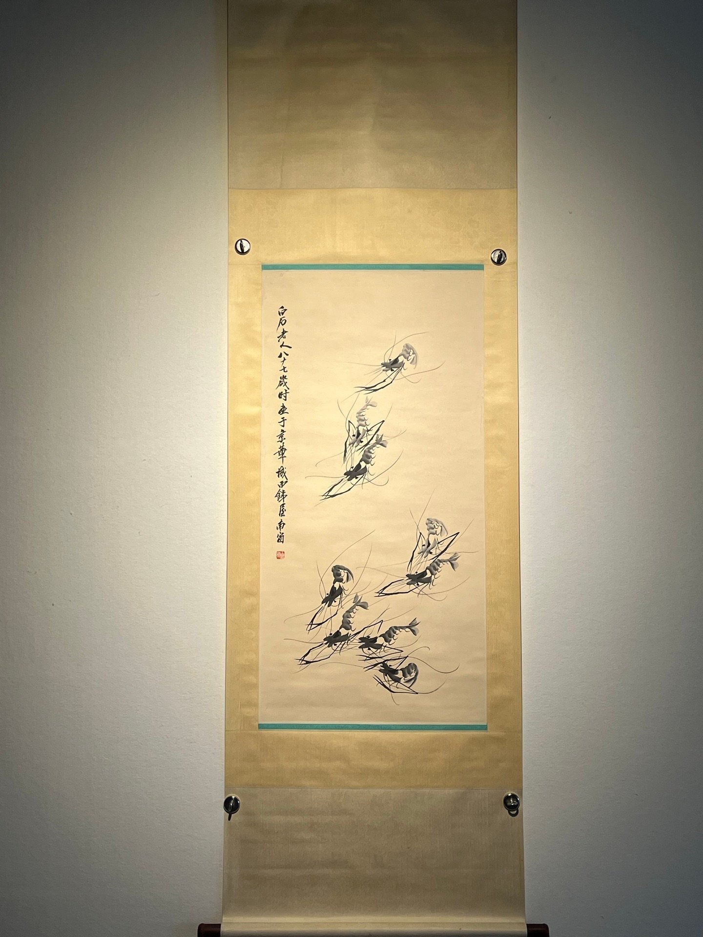 Chinese scroll painting Qi Baishi