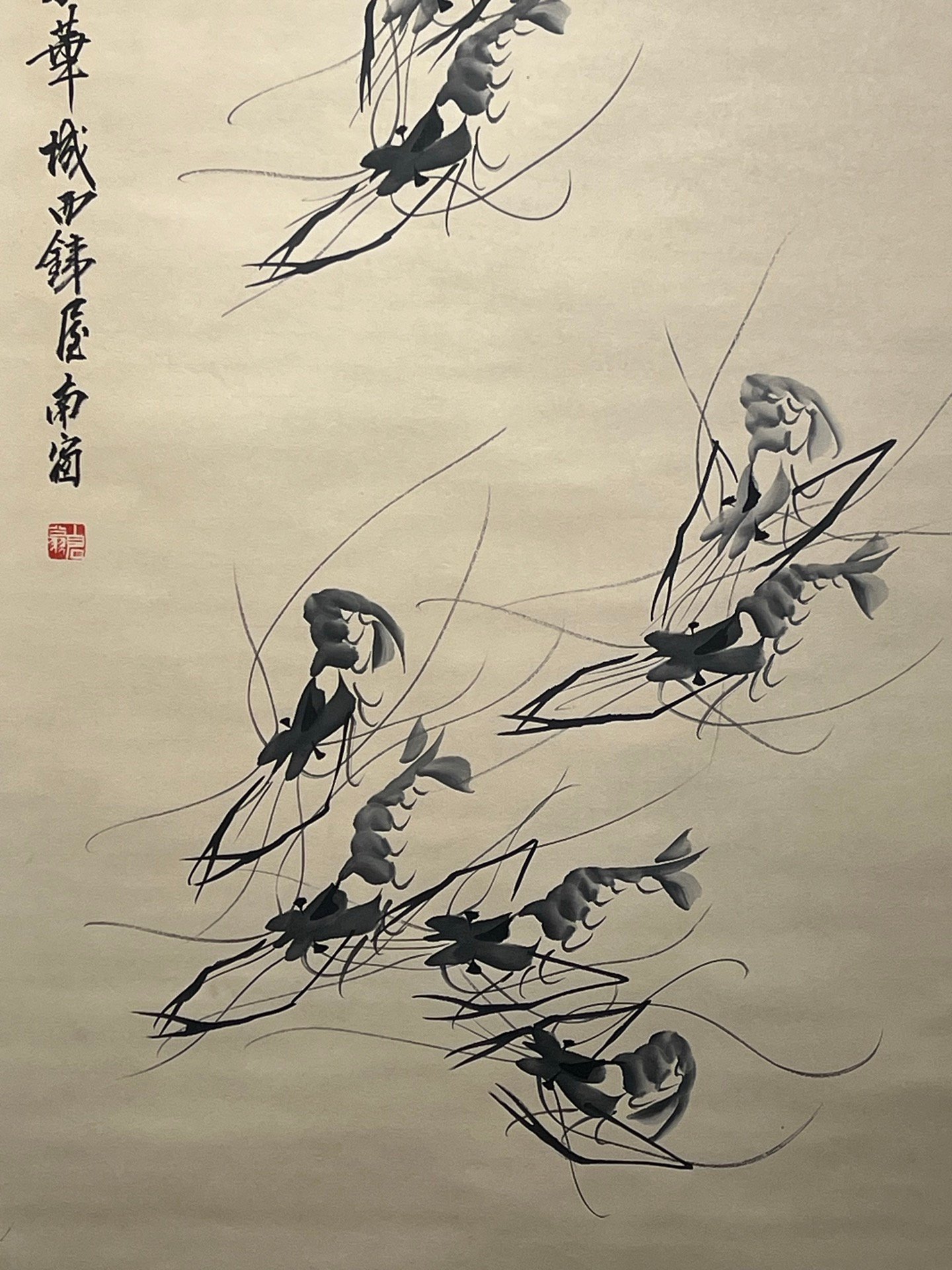 Chinese scroll painting Qi Baishi