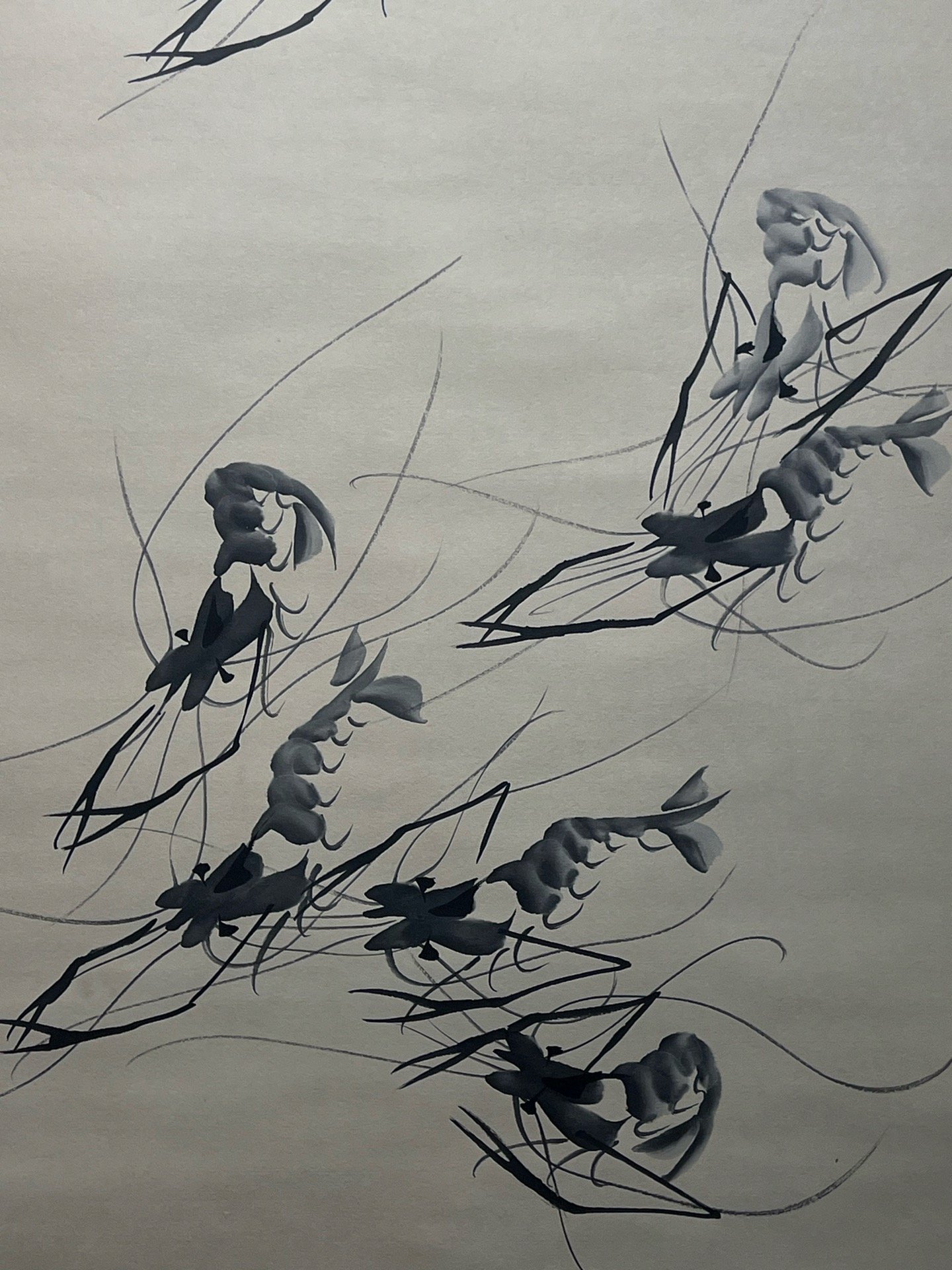 Chinese scroll painting Qi Baishi