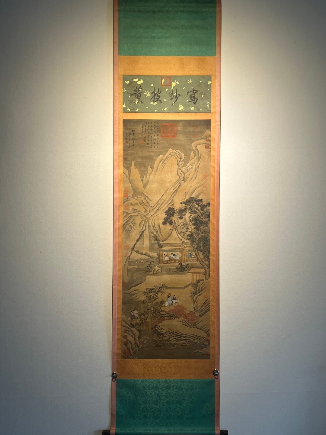 Chinese scroll painting Giant Ran