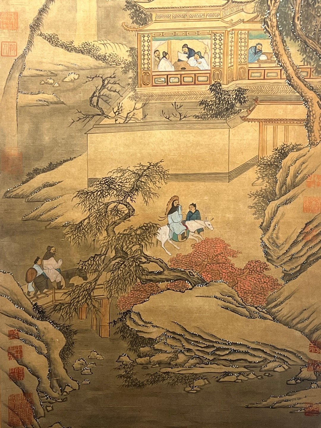Chinese scroll painting Giant Ran