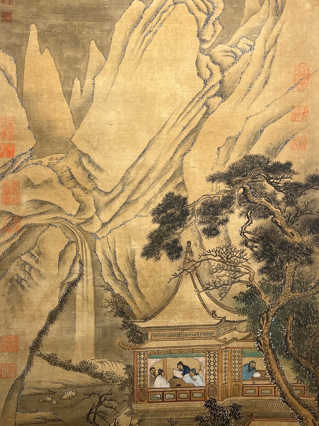 Chinese scroll painting Giant Ran