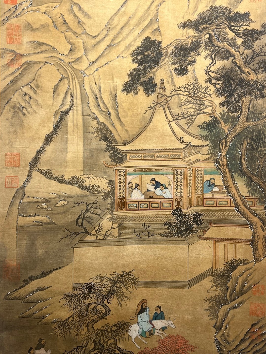 Chinese scroll painting Giant Ran