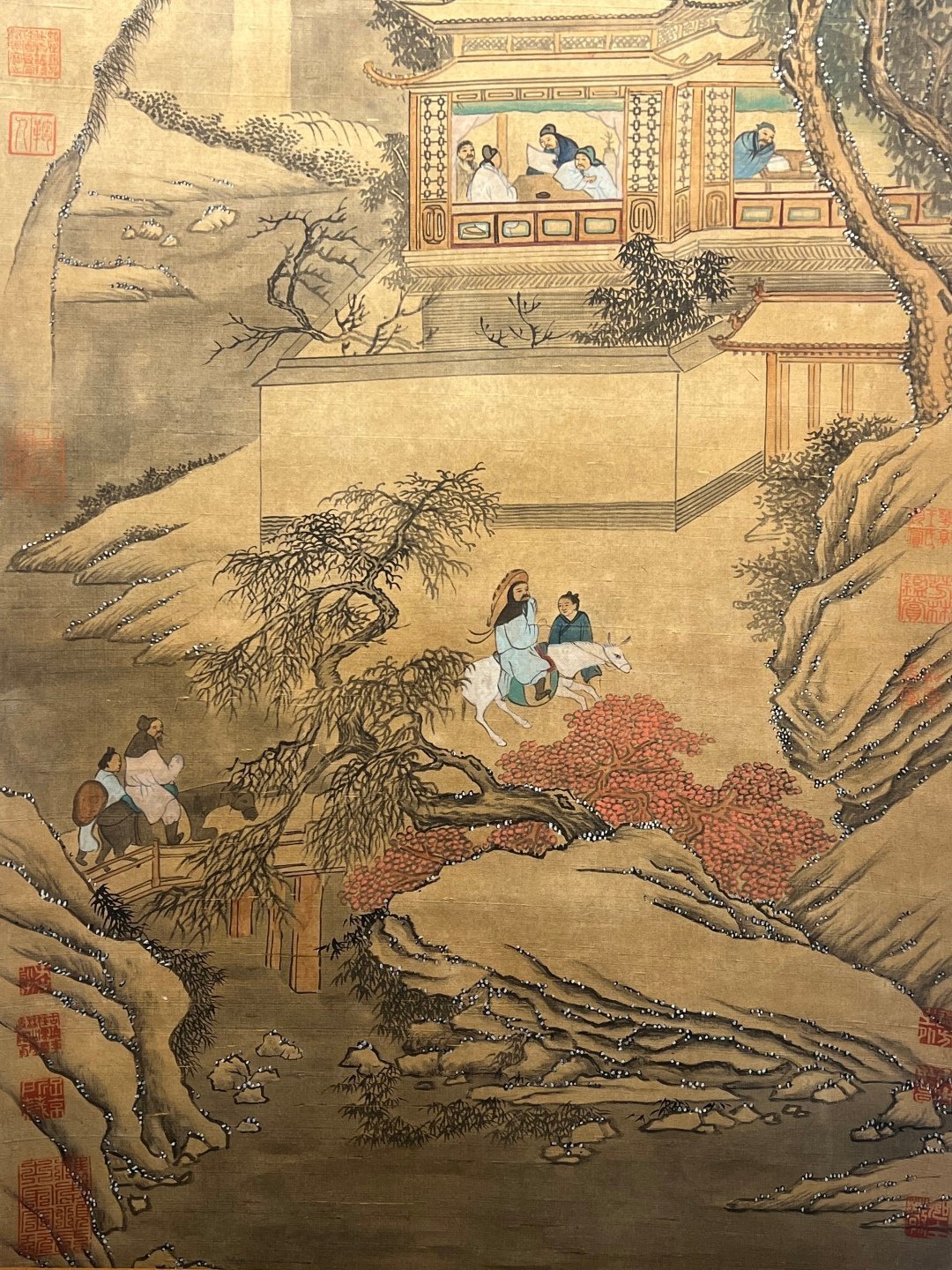 Chinese scroll painting Giant Ran