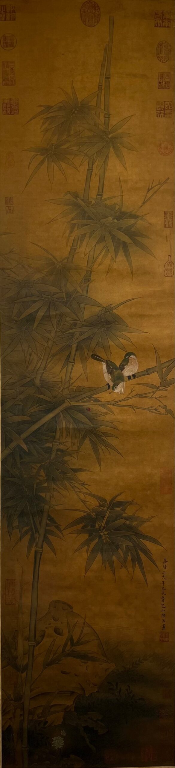 Chinese scroll painting Lu Zhi