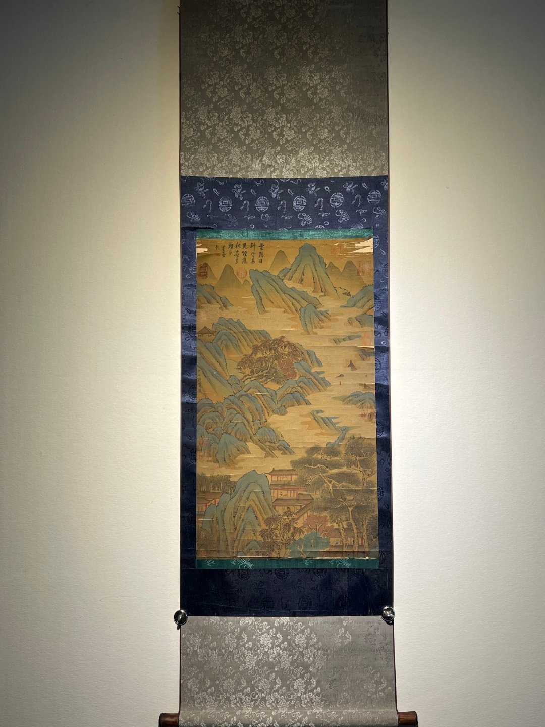 Chinese scroll painting Liu Guandao