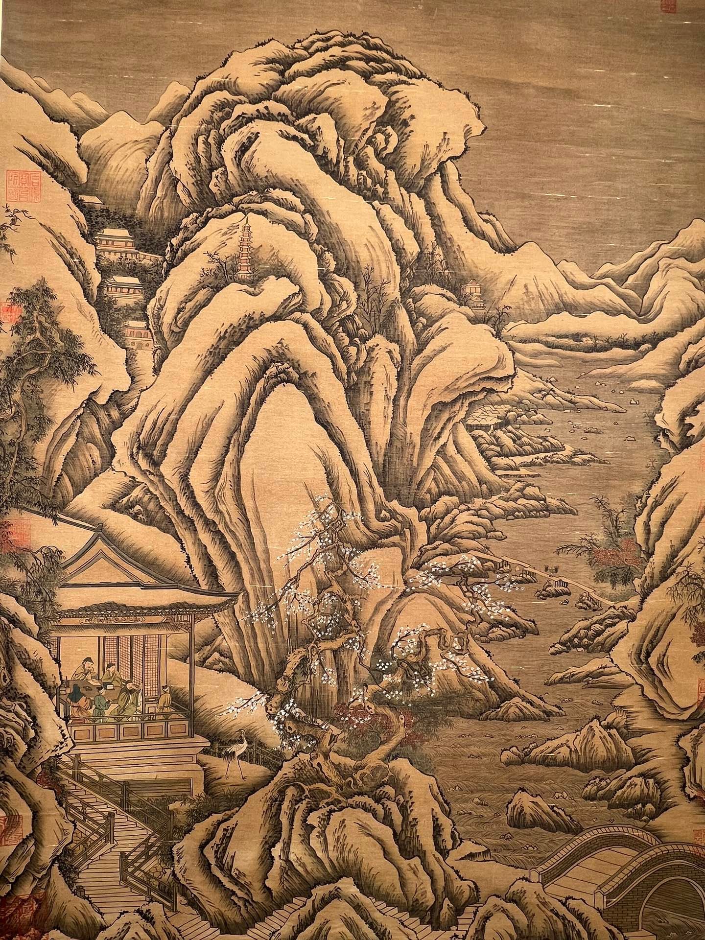 Chinese scroll painting Li Tang