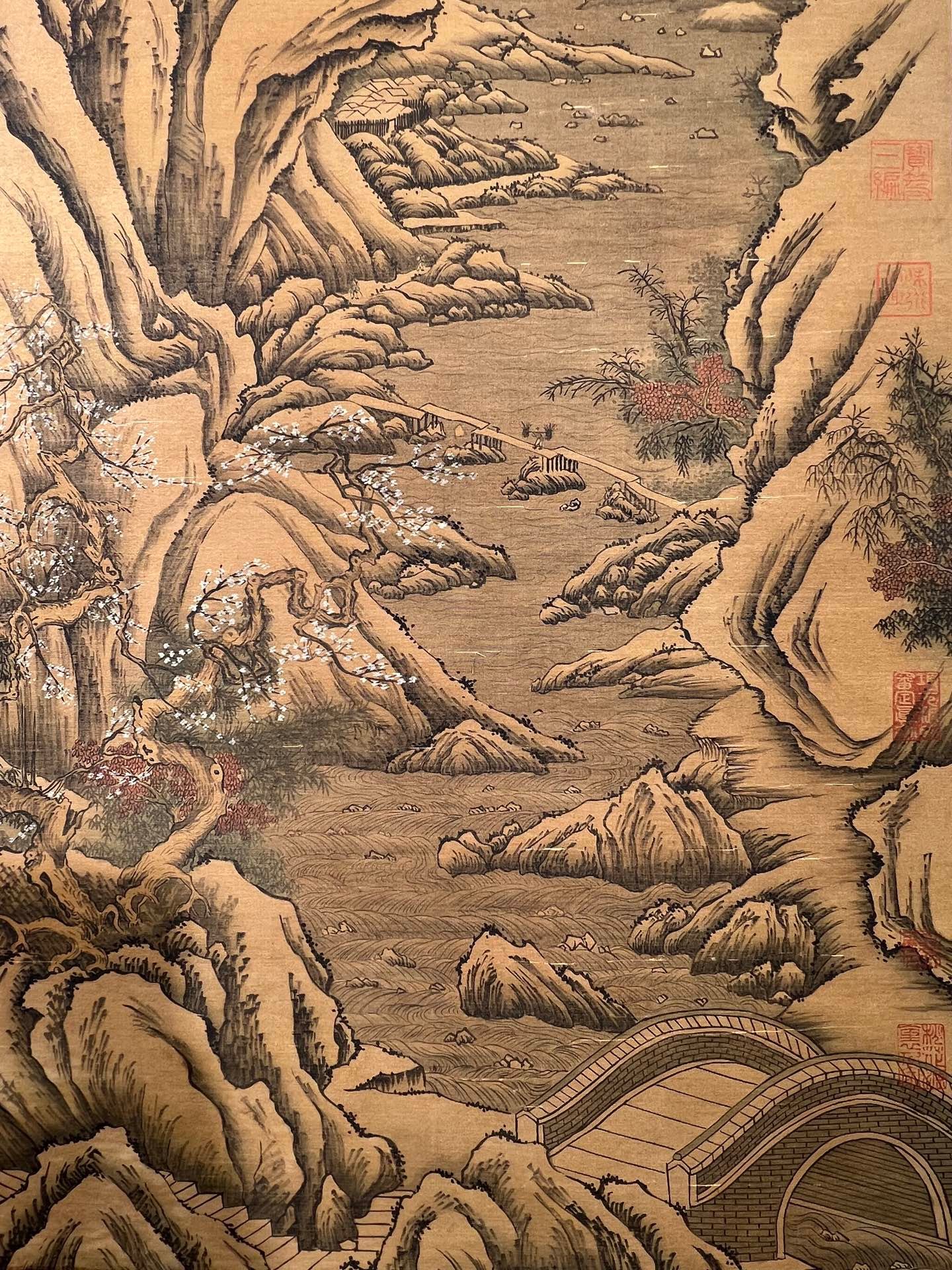 Chinese scroll painting Li Tang