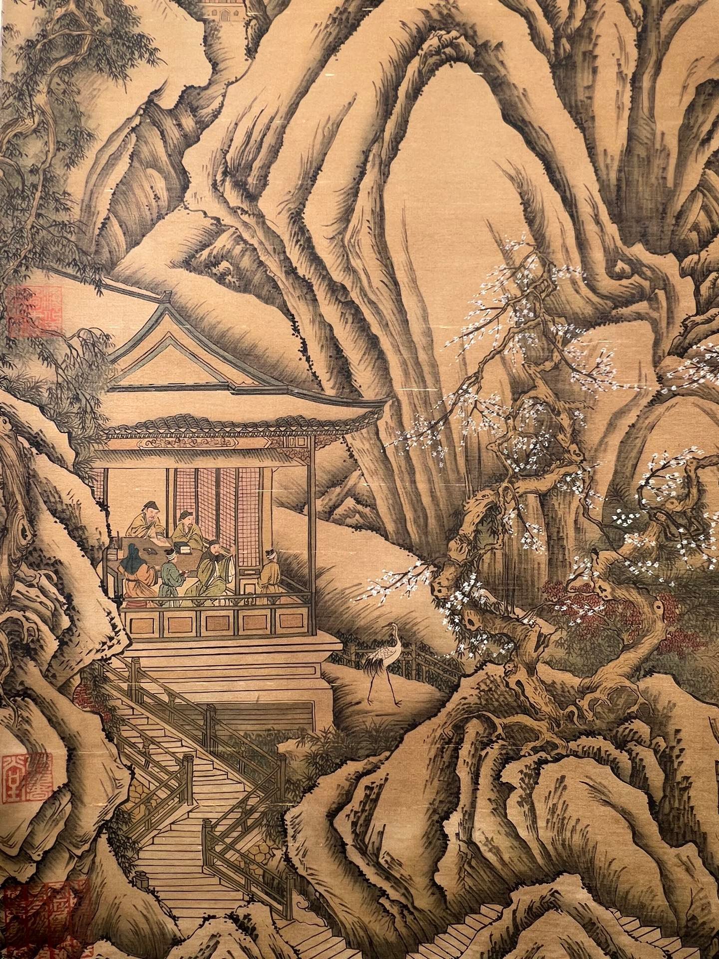 Chinese scroll painting Li Tang