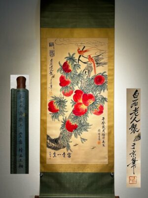 Chinese scroll painting Qi Baishi