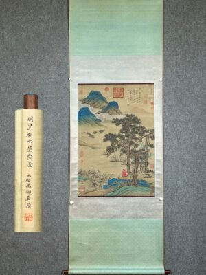 Chinese scroll painting Zhao Mengfu