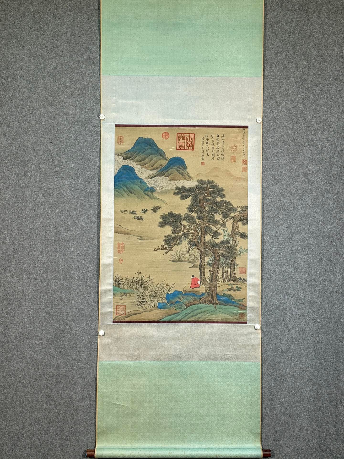Chinese scroll painting Zhao Mengfu