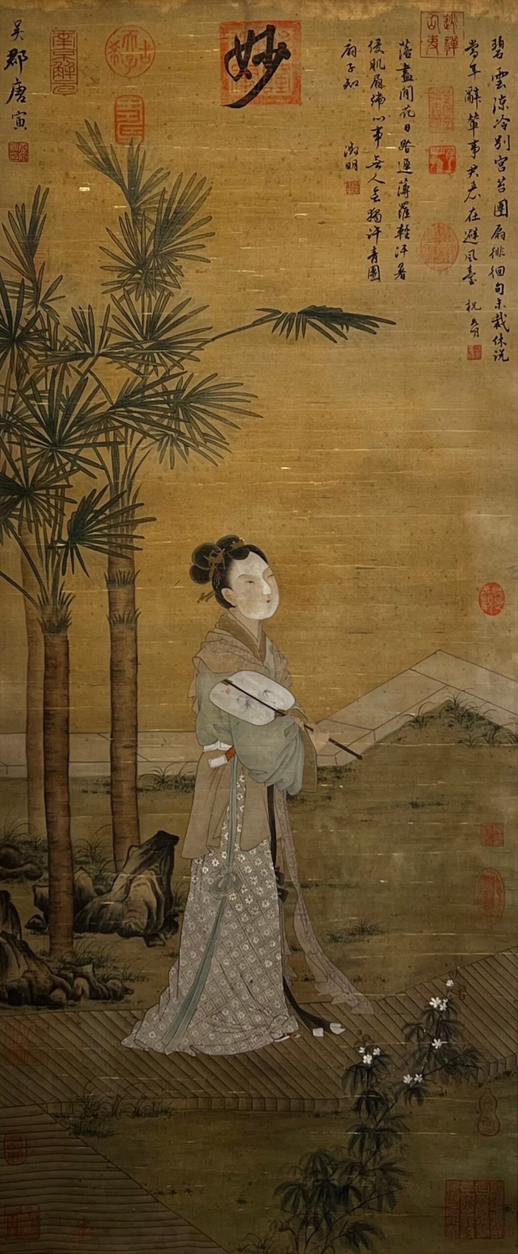Chinese scroll painting Tang Yin